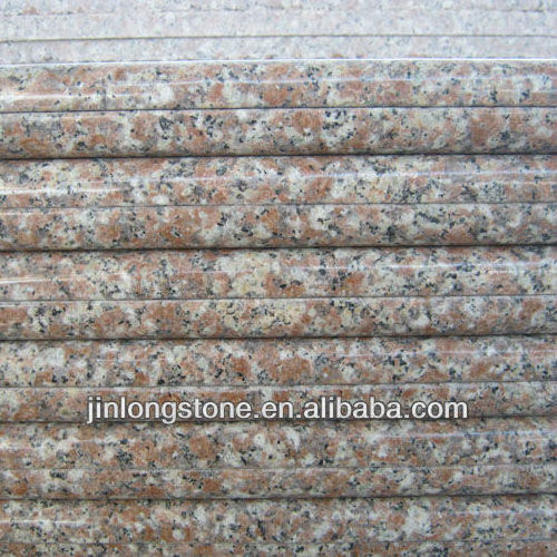 Outdoor step tile granite stairs design price,rough paving granite stair case step,peach red G687 granite indoor staircase stair