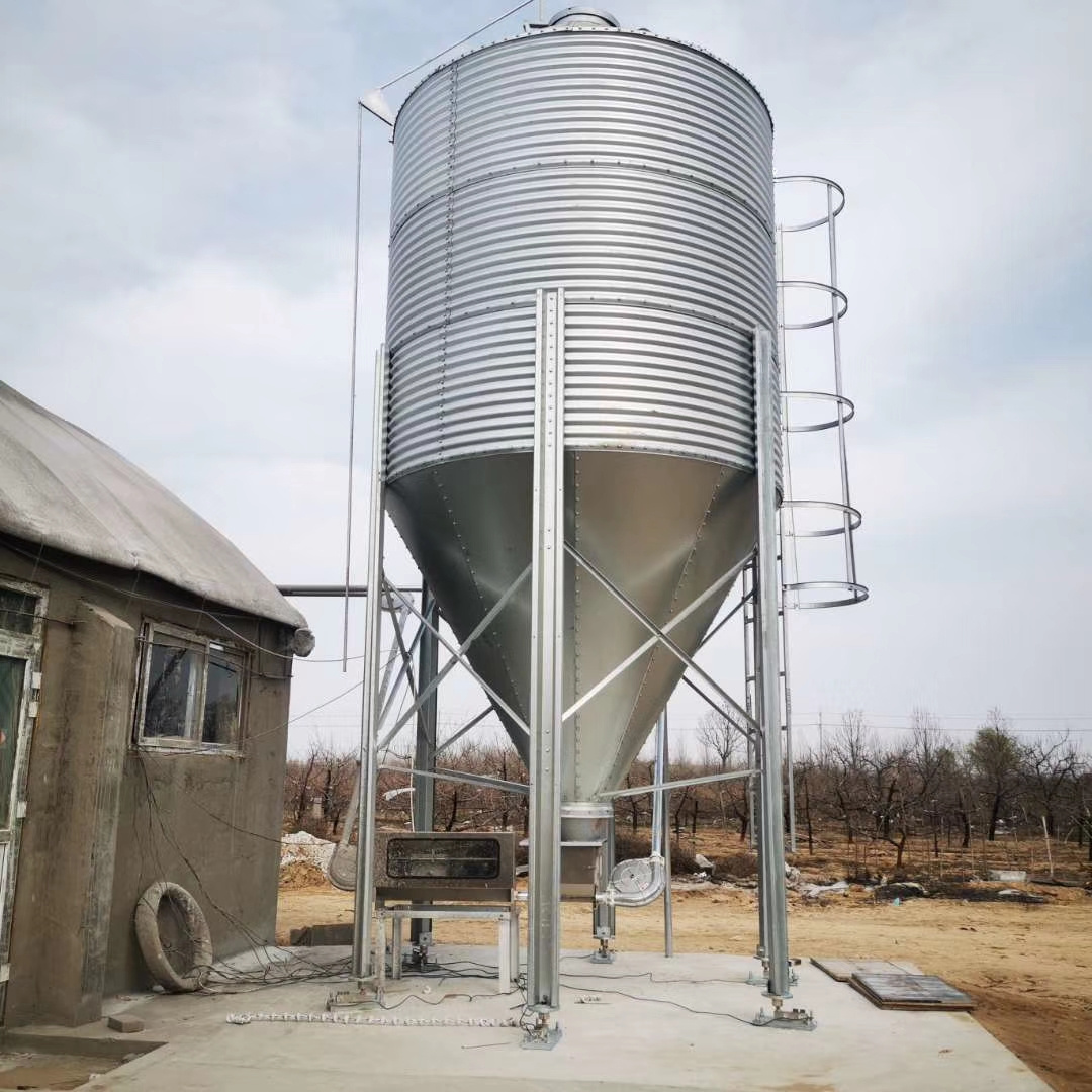 qingzhou jinlong feeding silo for poultry farm