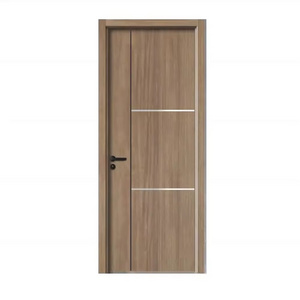 China Supplier Single Soundproof Plywood Composite Entry Interior Room WPC Panel Solid Home Office Wooden Doors