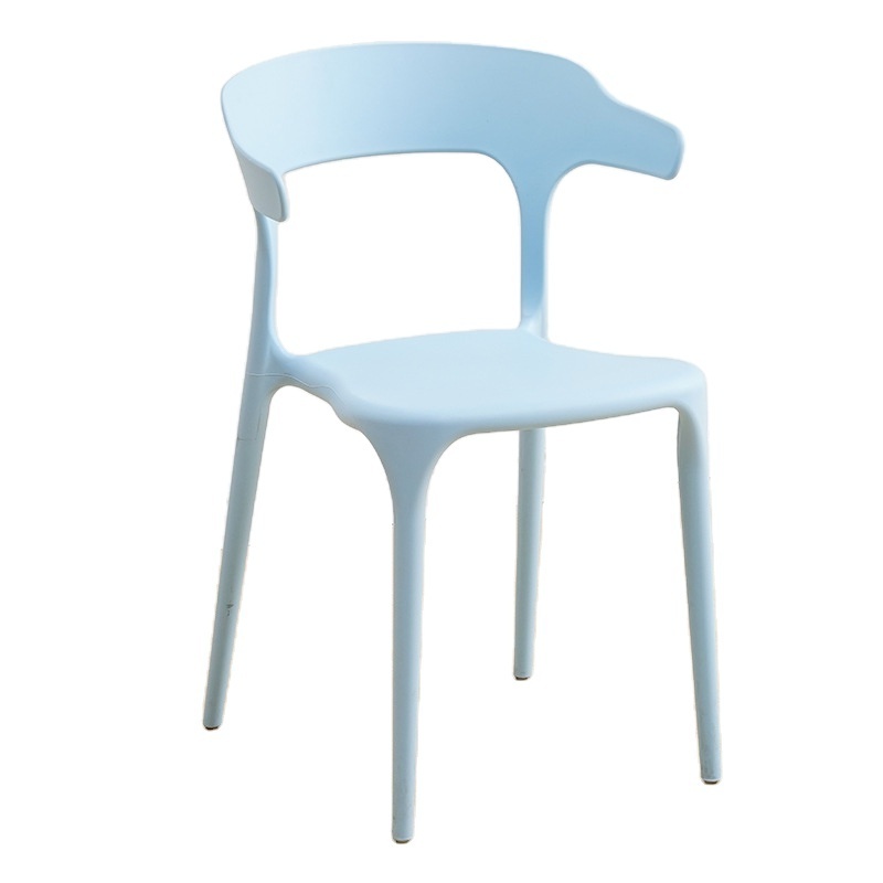 Wholesales Plastic Dining Side Chair, Popular Modern Colorful Monoblock PP Cafe Restaurant Chairs Outdoor Indoor