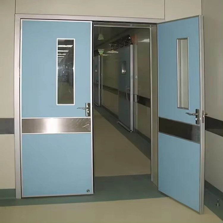 Top Quality Swing Laminate HPL Coated Surgery Radiation-proof Lead Door Hermetic Doors for Hospital