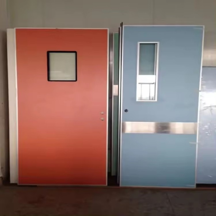 Top Quality Swing Laminate HPL Coated Surgery Radiation-proof Lead Door Hermetic Doors for Hospital