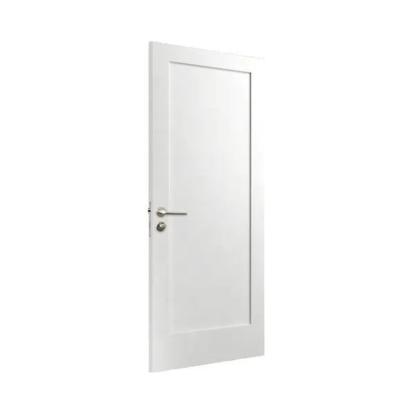 Factory OEM Design White Solid Core White Primed Wood 30 x 80'' Size Single Prehung Interior Shaker Door