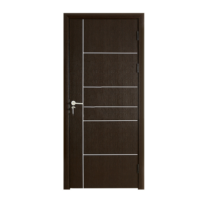 Top Quality Traditional MDF Solid Wood Doors Melamine Door Interior Soundproof Doors for House Bathroom