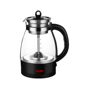 Automatic Steam Tea Brewing Machine 1L Glass Body Tea Kettle with tea filter