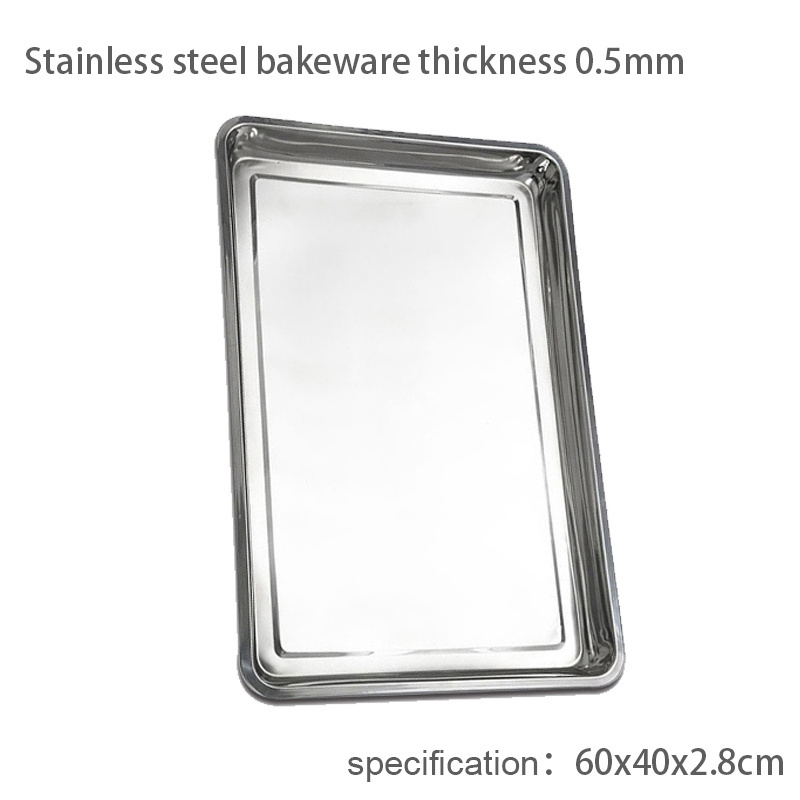 40*60 Full Size Aluminum/stainless steel Tray Commercial Baking Sheet Pans Oven Tray Bakery Display Trays