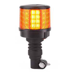 12V/24V Flashing Warning Caution Emergency Light Rotating Strobe Light LED Amber Beacon Light