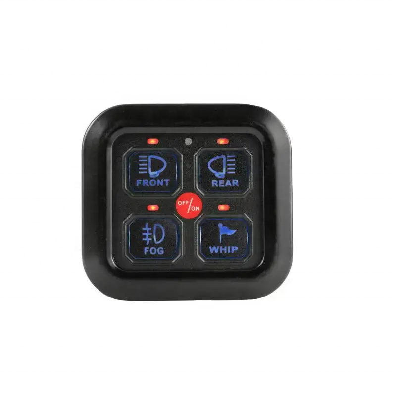 MICTUNING New Style  MINI 4 6 8 Gang Electronic Relay System Off-Road Light Controller LED Switch Panel