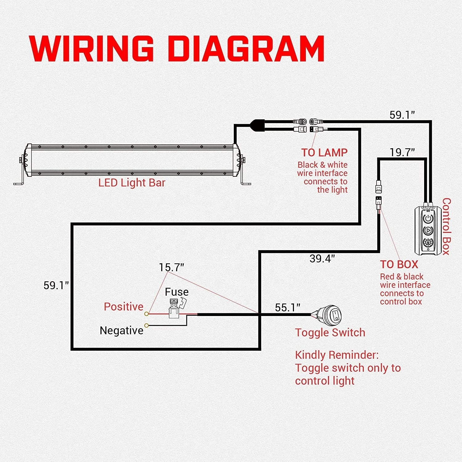 MICTUNING M2 RGBW Dual Row 22/32/42/52 Inch APP Control Off Road Driving Light Combo Work Light LED Light Bar