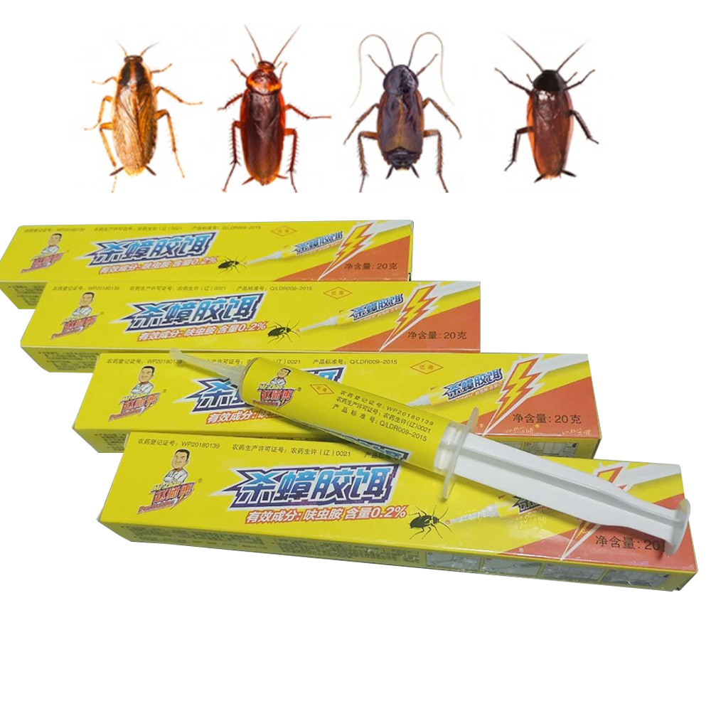 20g Cockroach Trap Glue Bait Kills Cockroach Nemesis Killer Cockroach Gel Bait