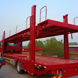 Heavy Duty Vehicle Transport 2 Axle 3 Axle 6 Car 8 Car Double Deck Car Carrier Trailer