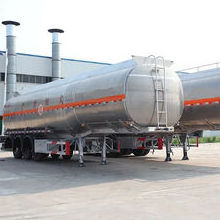 3 Axle 45000 Liters Fuel Transport Petrol Tanker Semi New Oil Tank Truck Trailer Storage Trailer With Low Price