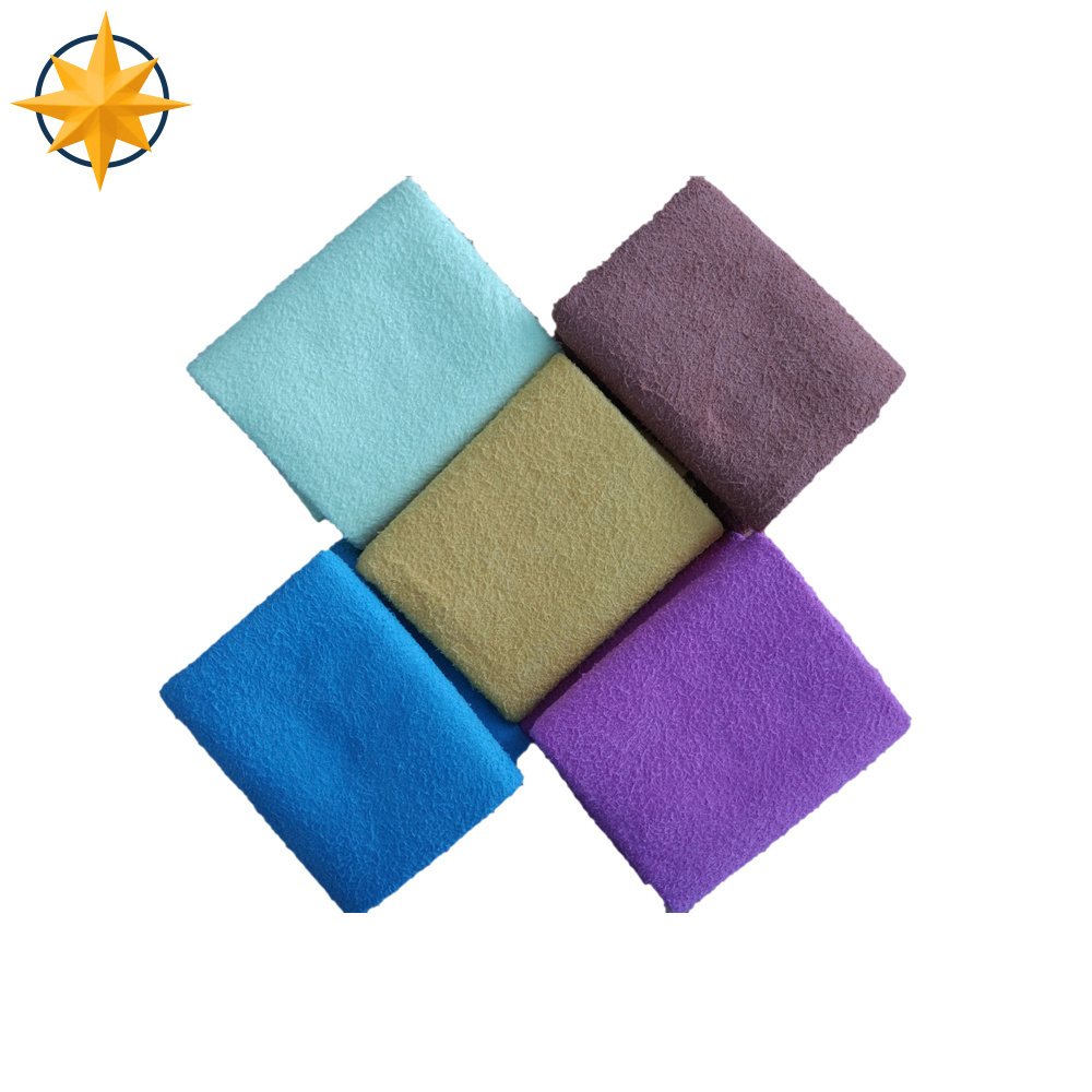 lint free nonwoven microfibre cloth 100% nylon for auto washing