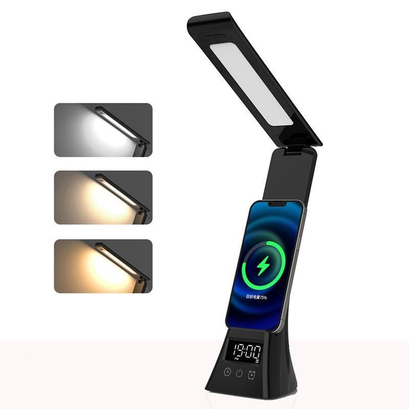 Student Eye Protection Lamp Smart Magnetic Desk Lamp Mobile Phone Wireless Charging Foldable Learning Desk Lamp