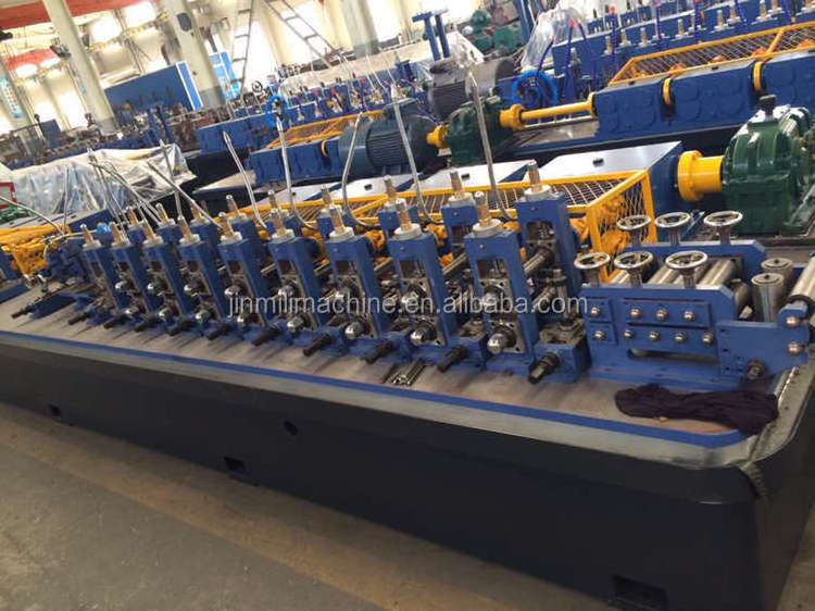 steel ERW pipe mill/ tube mill, HF pipe making machine line