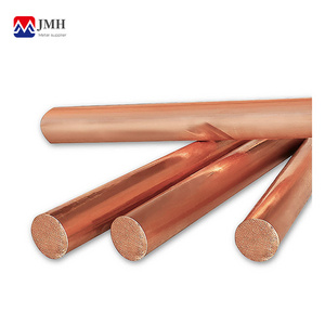 99.99% High Quality China High Purity pure copper C1100 T2 TP1 C10100 brass round bar copper bar price per kg