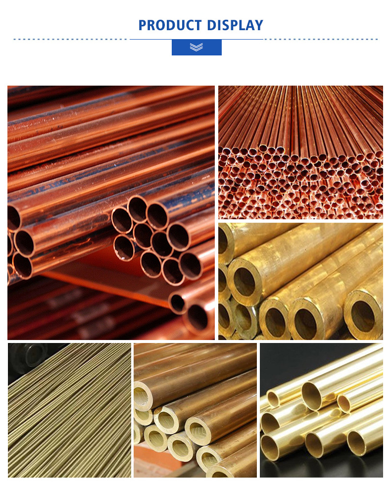 Factory Direct Sale good quality C10100 C10200 Red Copper Tube /Flexible Copper Pipe Price From Manufacturers