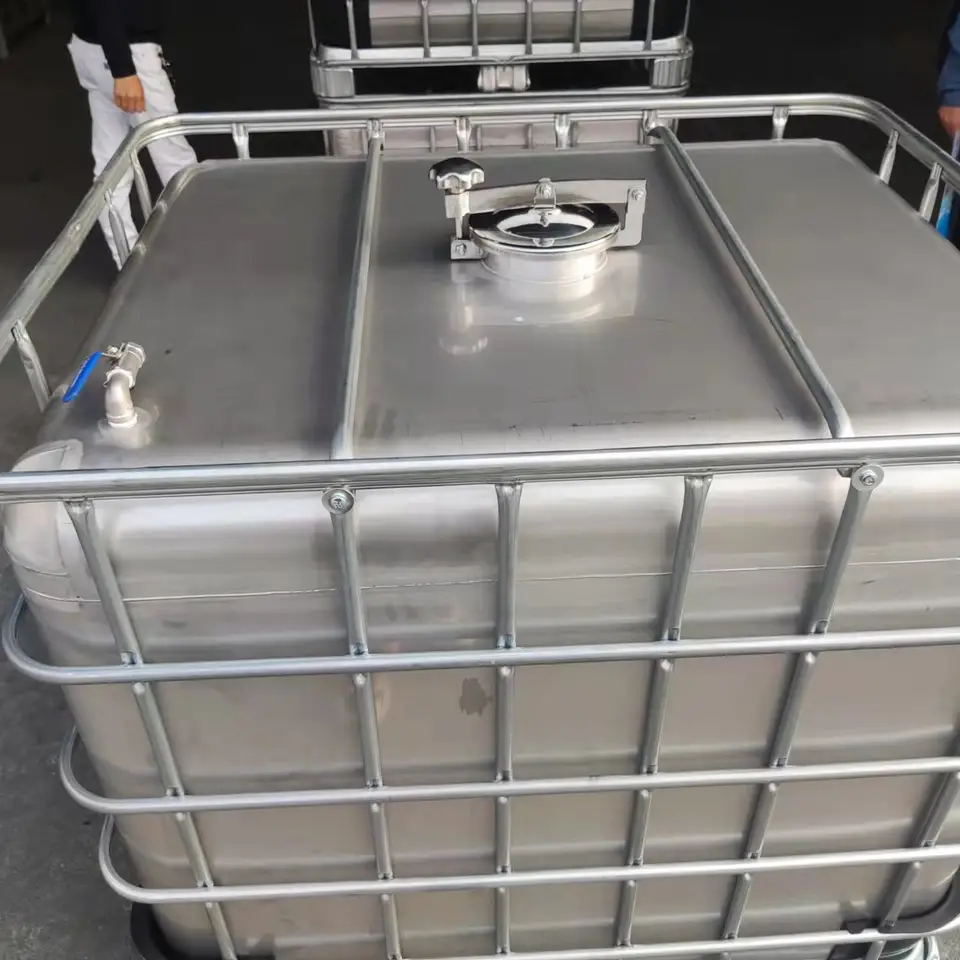 Stainless Steel IBC ton Drums Barrels  Barrel container