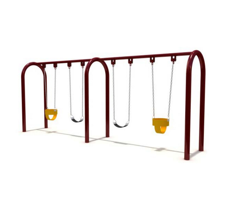 High quality outdoor garden fun adults and children swing for playground