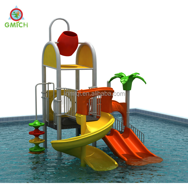 China jinmiqi manufacturer good quality water amusement park kids swimming pool water play equipment plastic water slide