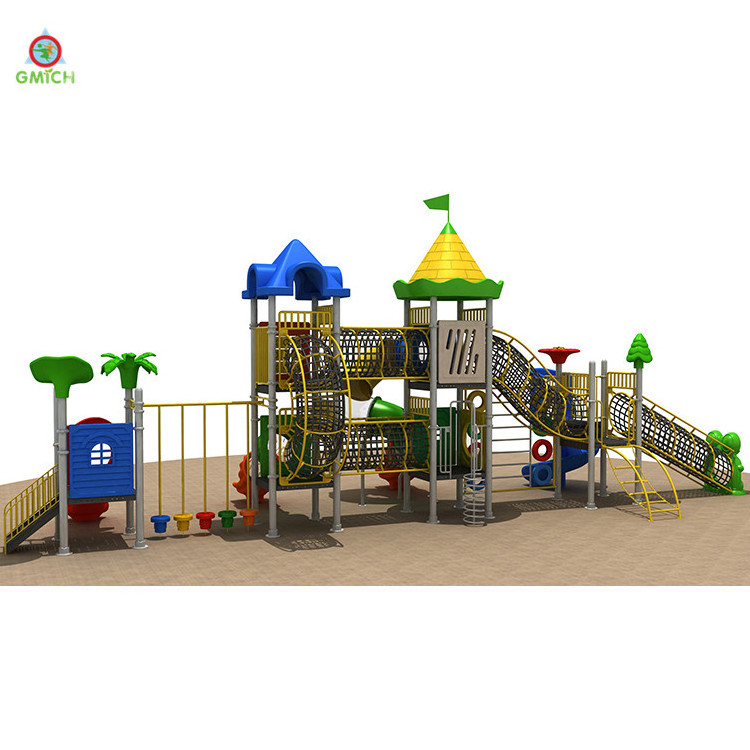 Jinmiqi factory children play park kids climbing outdoor commercial China manufacturer amusement park playground equipment kids