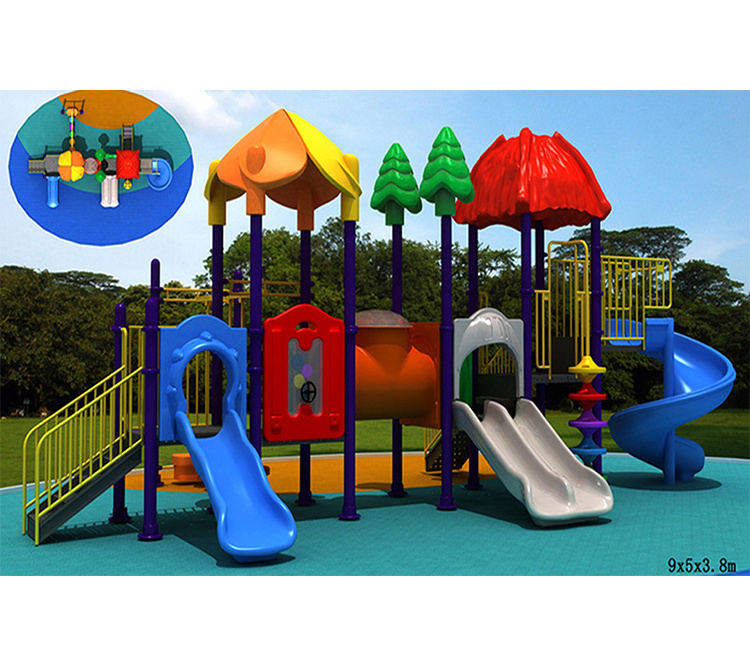 Out door kids commercial toy playground equipment China