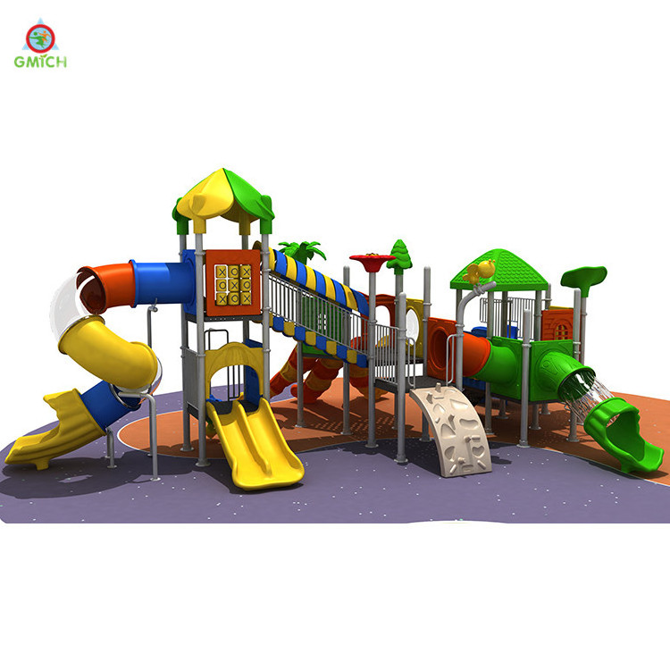 Outdoor Kindergarten Children Games Play Commercial Playground Equipment Slides Kids Amusement Park Playground Equipment