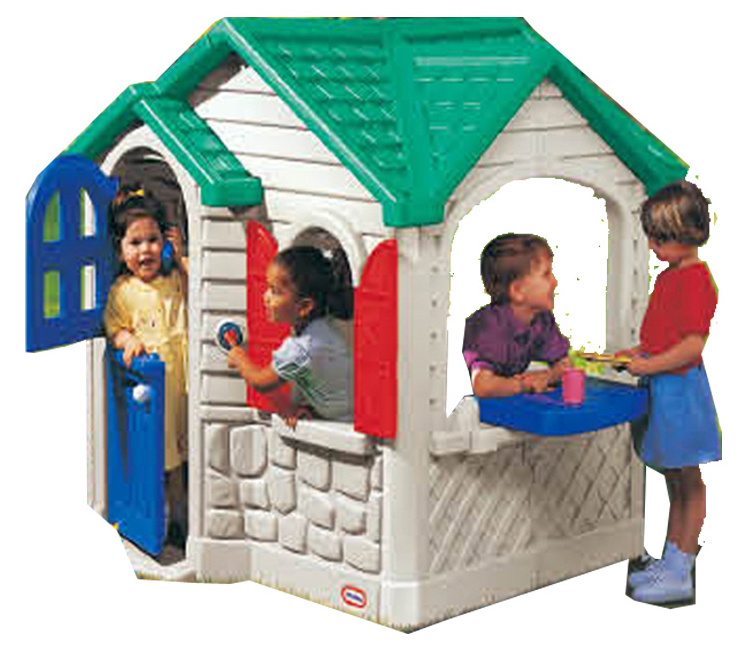 Gmich JMQ-G227A kids garden playhouses/colorful plastic play house /outdoor children playhouse