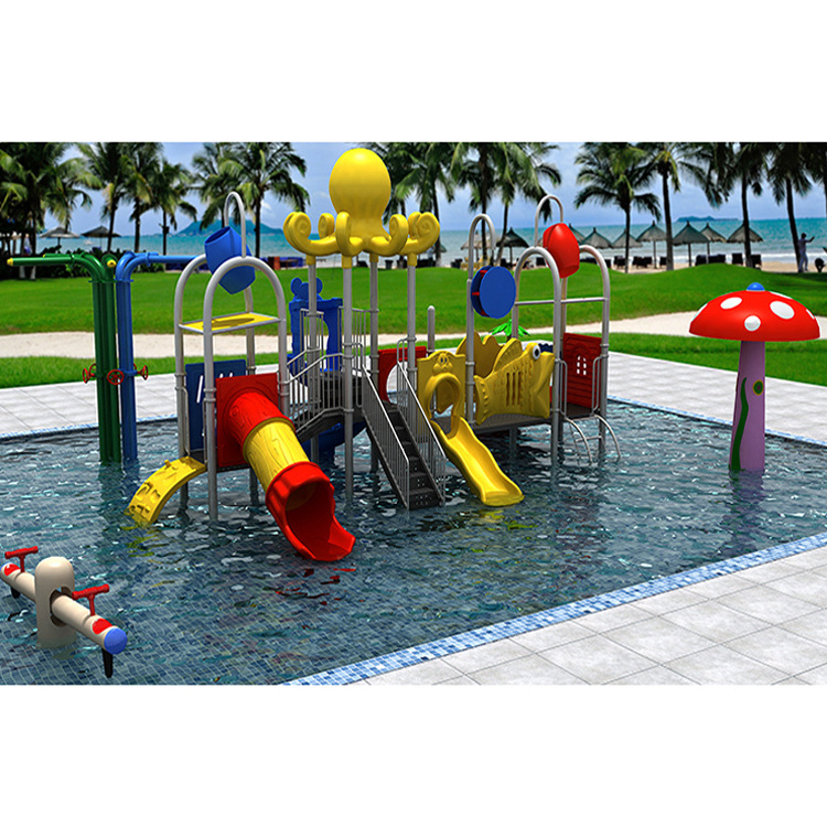 JINMIQI factory water playground equipment outdoor waterpark equipment fiberglass and plastic water slides for kid