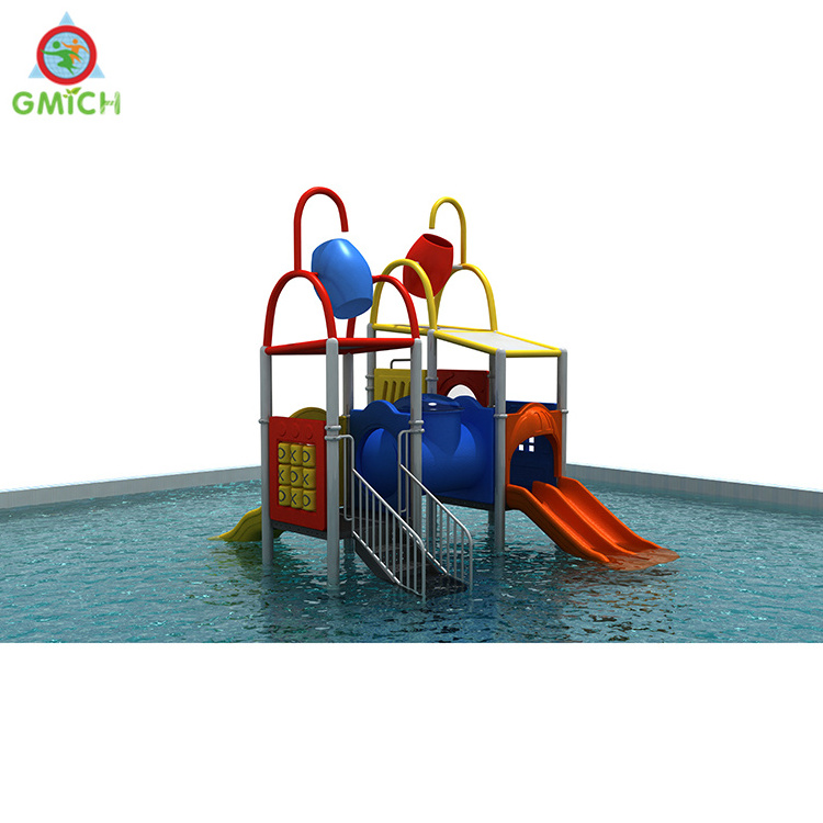 Custom Commercial Outdoor Amusement Park /Mini Water Playground Equipment Aqua Fun Park Water Park Pool Slide For Sale