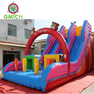 Large inflatable bouncy with bouncer jump castle with air for kids play park