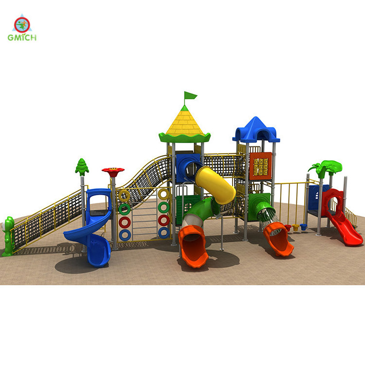 Jinmiqi factory children play park kids climbing outdoor commercial China manufacturer amusement park playground equipment kids