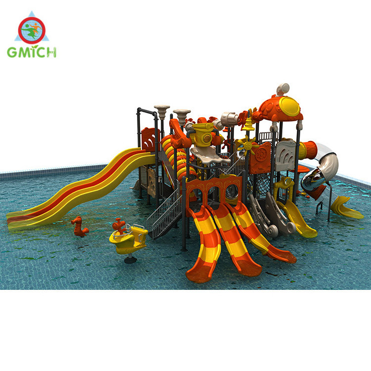 residential hotel amusement water park water play equipment commercial kids water pool slide outdoor playground