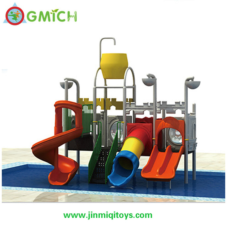 China jinmiqi manufacturer good quality water amusement park kids swimming pool water play equipment plastic water slide