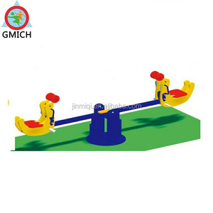 Wonderful seesaw design for kids outdoor green recreation seesaw