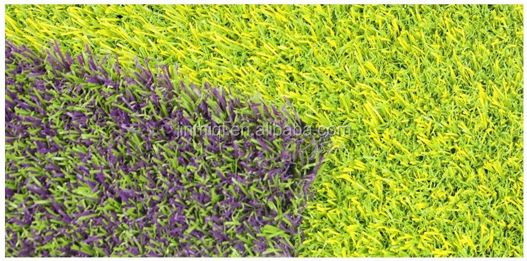 High quality artificial grass flooring with underlay shock pad flooring carpet grass for sell