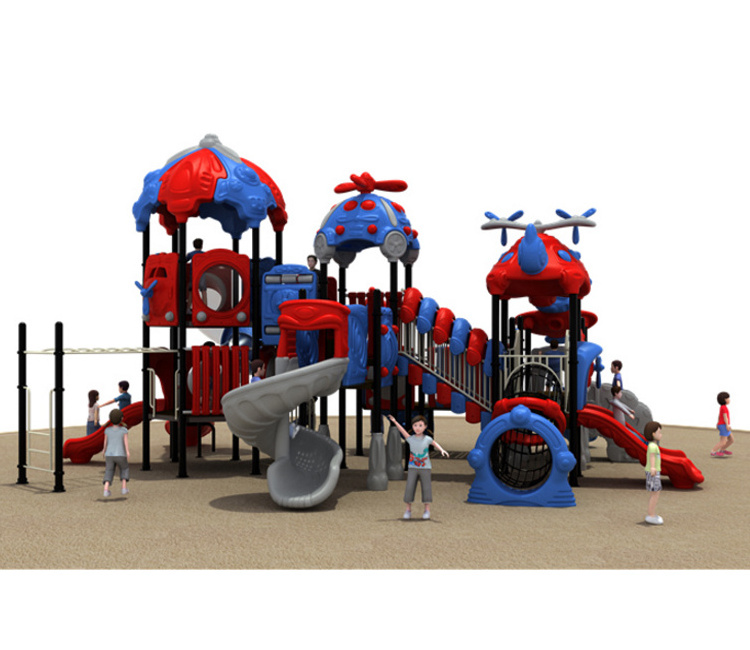 Hot sale outdoor play equipment park and slide  for kids