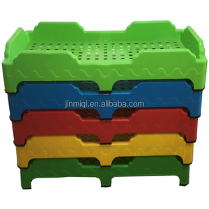 Durable kindergarten furniture kids plastic bed