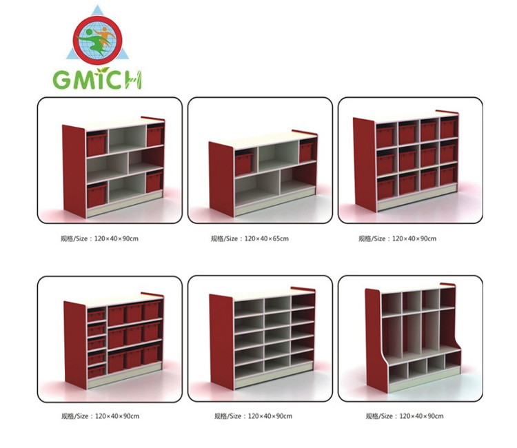 JMQ-G240D  daycare supplies and furniture shelves for preschool child cabinet