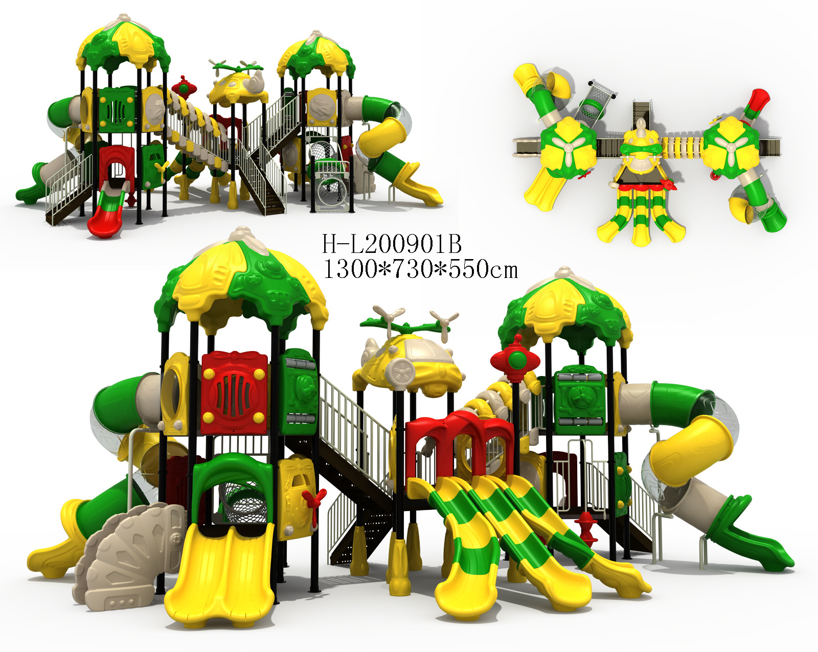 Amusement adventure park design Children multi play Equipment Kids Outdoor Playground wholesale price for commercial use