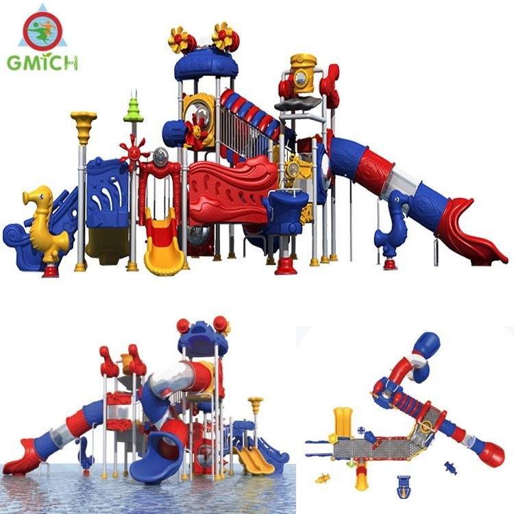 Children outdoor playground water manufacturer sale used swimming pool slide water park slides for sale