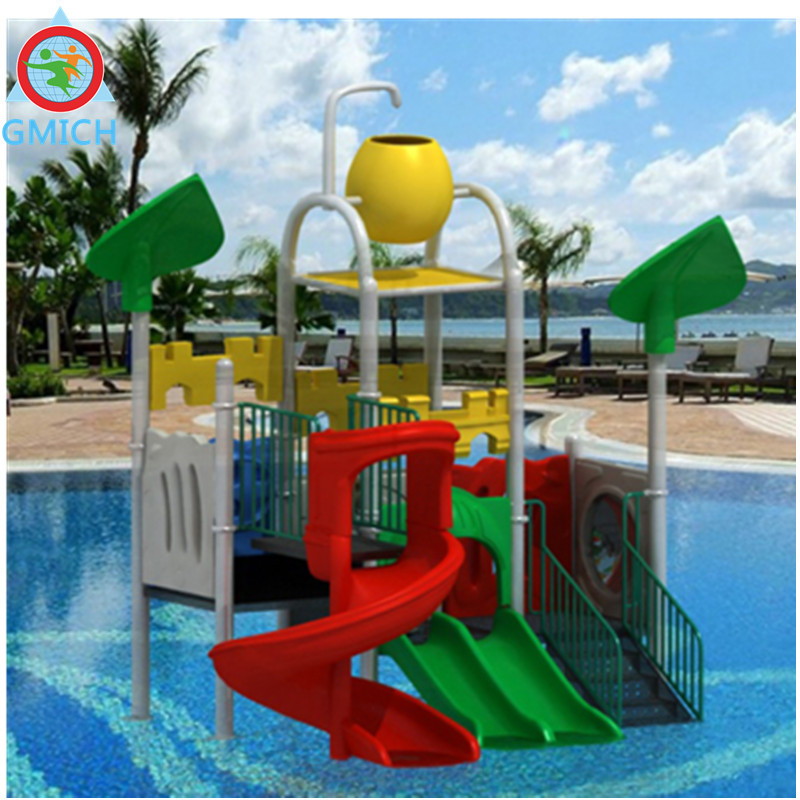 JMQ-18173B Sea side water slides used for swimming pools water game park