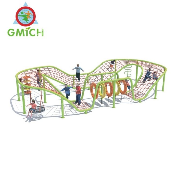 children outdoor playground cargo climbing net and kids net rope playground