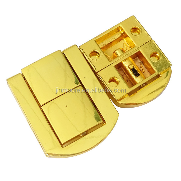 Factory Custom Online Shopping Metal Buckle Tin Trunk Latch Hook Lock For Gift Box