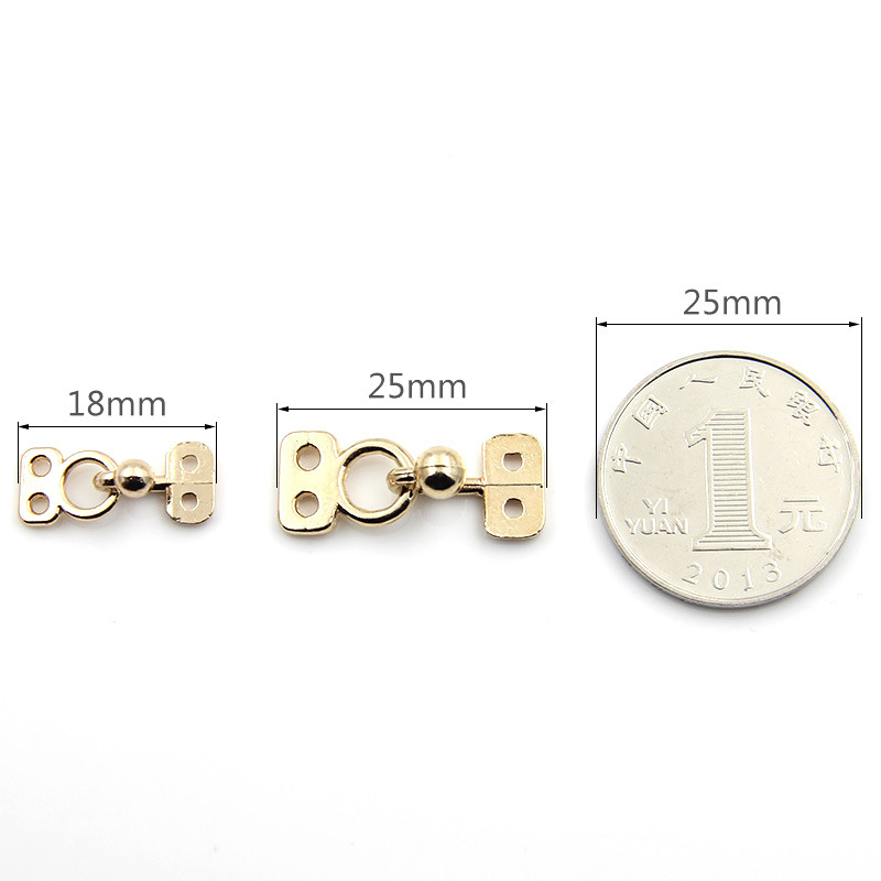 High Quality Metal Snap Button Hook and Eye Fasteners Closure For Garment