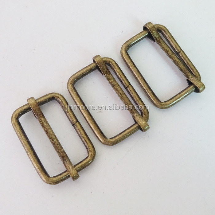 Webbing Belt Strap Hardware 1 Inch Metal Adjuster Triglide Slide Buckle