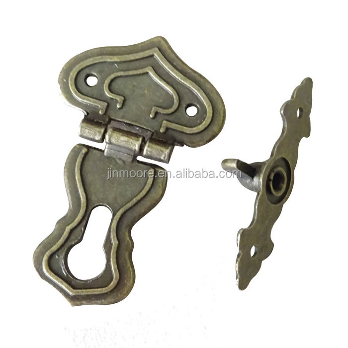 HBL23 Steampunk Metal Buckle Lock For Corse Jewelry Box Latch