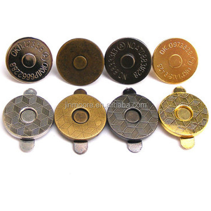 Wholesale Cheap Price Metal Magnetic Buttons For Clothing