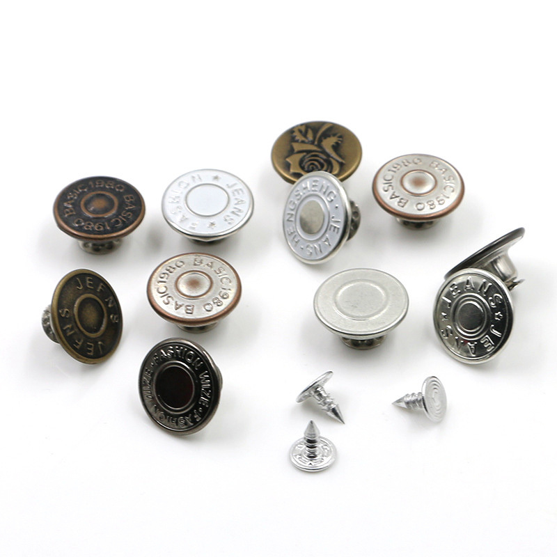 Wholesale Best Price Metal Custom Jeans Buttons and Rivets