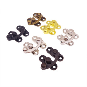 Metal Swing Lock Clasp Zinc Alloy Hook Latch Hasp Latch For Small Box